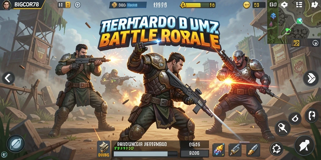 Tangkapan layar menampilkan aksi mendebarkan di <strong>BIGCOR78</strong> dengan pertarungan intens.