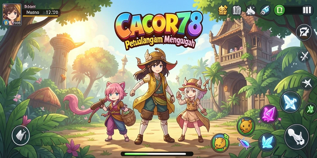 Gameplay seru dan karakter ikonik dalam CACOR78.