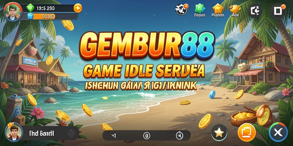Tampilan gameplay seru dari GEMBUR88 yang menarik.