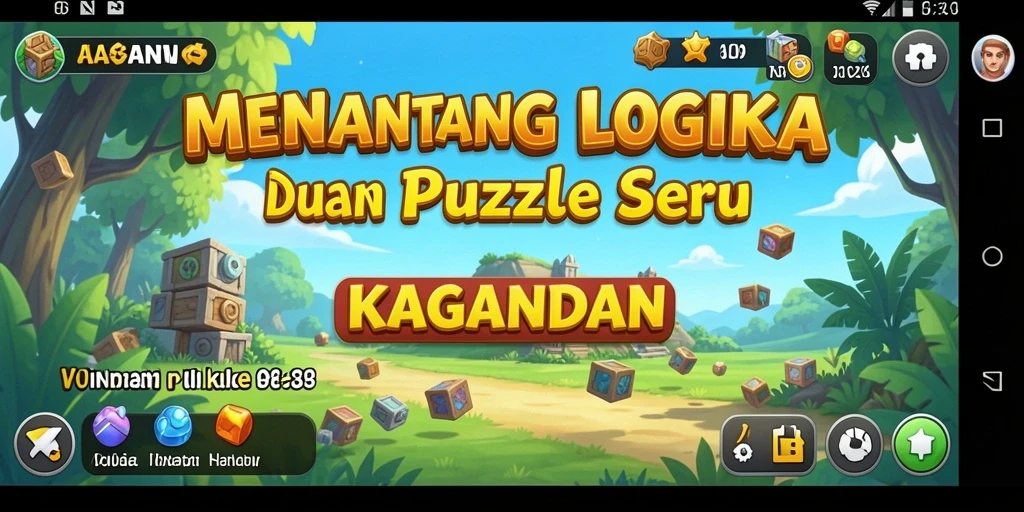 Tampilan gameplay KAGANDAN yang menantang dan mengasyikkan.