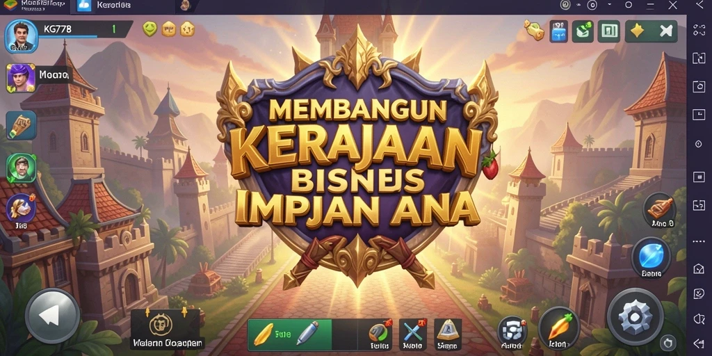 Gambaran gameplay seru KG778 yang menantang dalam mengelola bisnis.