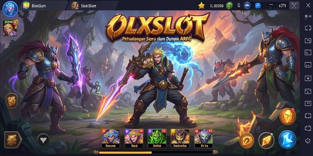 Tampilan gameplay ARPG yang menakjubkan di OLXSLOT.
