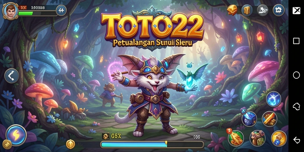 Screenshot gameplay TOTO22 menunjukkan petualangan seru dan tantangan yang menantang.